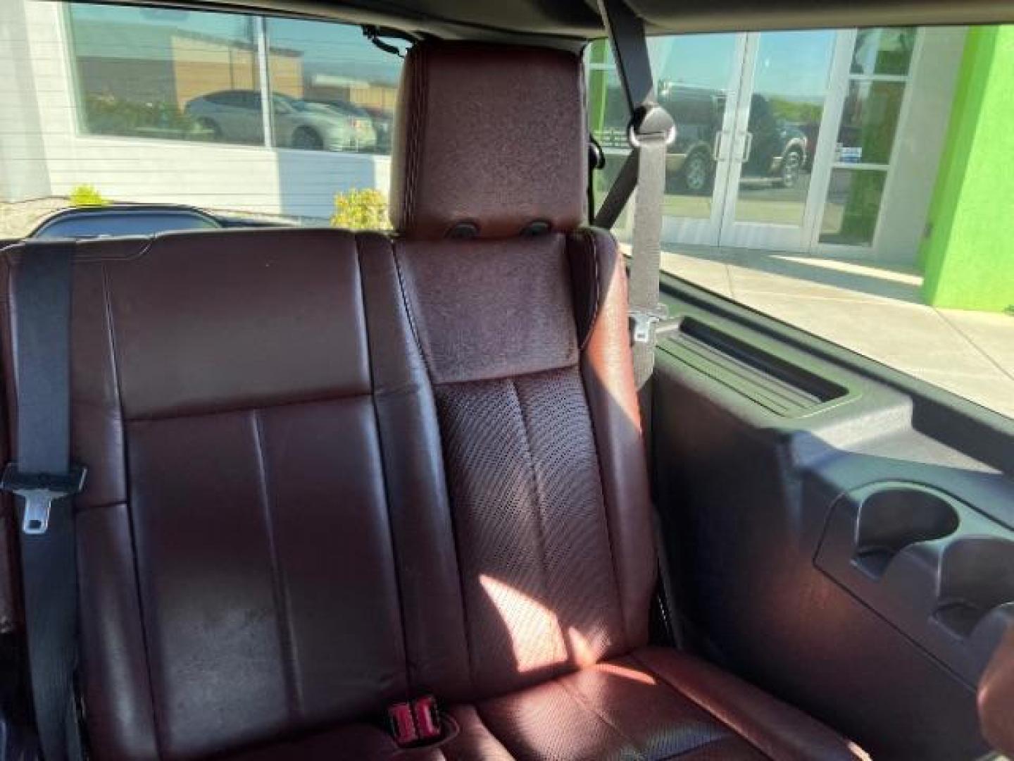 2013 Tuxedo Black Metallic /Charcoal Black/King Ranch(R) Red Leather Interior Ford Expedition EL King Ranch 4WD (1FMJK1J59DE) with an 5.4L V8 SOHC 16V FFV engine, 6-Speed Automatic transmission, located at 1865 East Red Hills Pkwy, St. George, 84770, (435) 628-0023, 37.120850, -113.543640- Photo#26