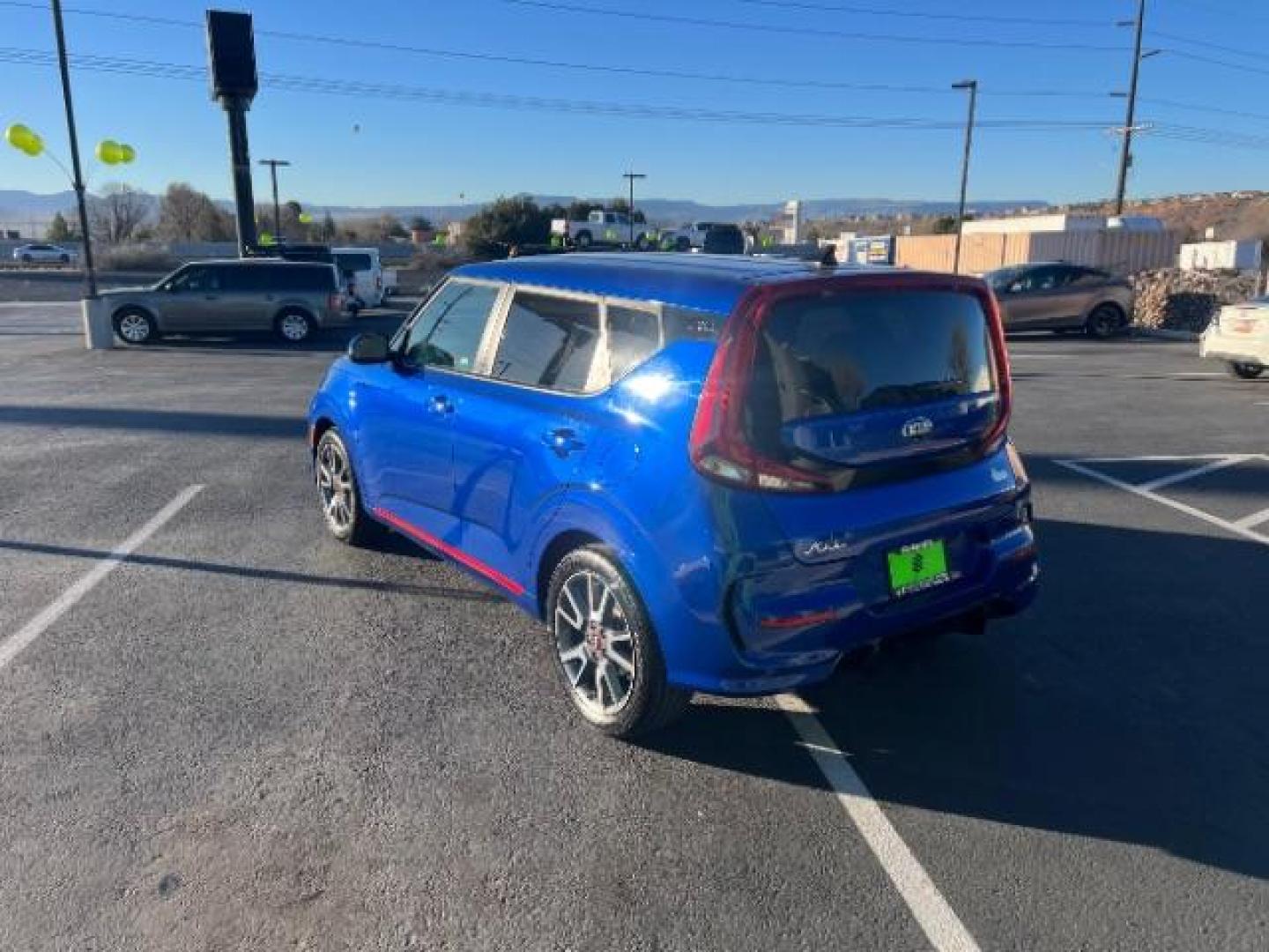 2020 Neptune Blue /Black Kia Soul GT-Line (KNDJ63AU1L7) with an 2L I-4 DOHC engine, Automatic transmission, located at 940 North Main Street, Cedar City, UT, 84720, (435) 628-0023, 37.692936, -113.061897 - We specialize in helping ALL people get the best financing available. No matter your credit score, good, bad or none we can get you an amazing rate. Had a bankruptcy, divorce, or repossessions? We give you the green light to get your credit back on the road. Low down and affordable payments that fit - Photo#4
