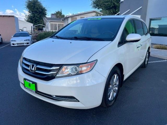 2016 White Diamond Pearl /Truffle Honda Odyssey EX (5FNRL5H41GB) with an 3.5L V-6 i-VTEC variable valve control engine, Automatic transmission, located at 1865 East Red Hills Pkwy, St. George, 84770, (435) 628-0023, 37.120850, -113.543640 - Versatile Southern Utah travel starts with this 2016 Honda Odyssey EX. Its 3.5L V6 engine, 6-speed automatic transmission, and front-wheel drive make it a smart fit for school runs, commuting, road trips, and everyday hauling. With 140000 miles, this Odyssey is ready for its next adventure. The EX- Photo#2
