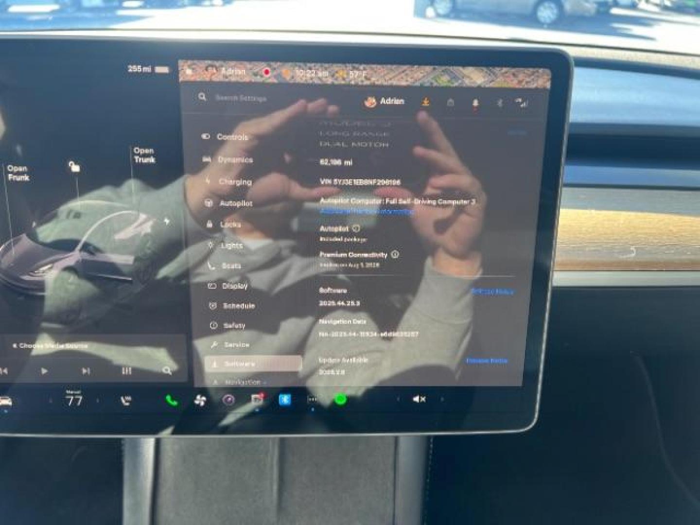 2022 Midnight Silver Metallic /Black Tesla Model 3 Long Range Dual Motor All-Wheel Drive (5YJ3E1EB8NF) with an ELECTRIC engine, Electric transmission, located at 1865 East Red Hills Pkwy, St. George, 84770, (435) 628-0023, 37.120850, -113.543640 - Photo#1