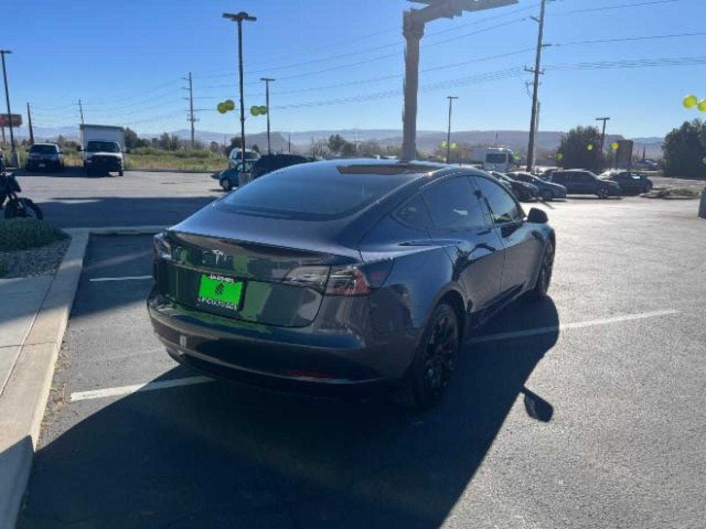 2022 Midnight Silver Metallic /Black Tesla Model 3 Long Range Dual Motor All-Wheel Drive (5YJ3E1EB8NF) with an ELECTRIC engine, Electric transmission, located at 1865 East Red Hills Pkwy, St. George, 84770, (435) 628-0023, 37.120850, -113.543640 - Photo#8