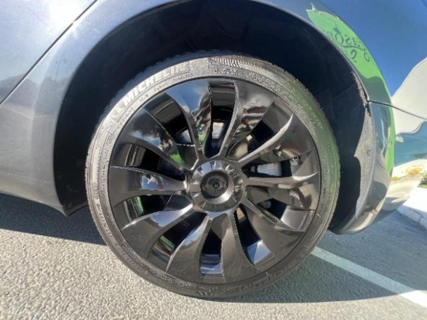 2022 Midnight Silver Metallic /Black Tesla Model 3 Long Range Dual Motor All-Wheel Drive (5YJ3E1EB8NF) with an ELECTRIC engine, Electric transmission, located at 1865 East Red Hills Pkwy, St. George, 84770, (435) 628-0023, 37.120850, -113.543640 - Photo#13