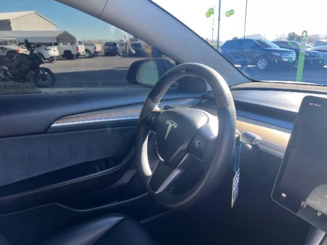 2022 Midnight Silver Metallic /Black Tesla Model 3 Long Range Dual Motor All-Wheel Drive (5YJ3E1EB8NF) with an ELECTRIC engine, Electric transmission, located at 1865 East Red Hills Pkwy, St. George, 84770, (435) 628-0023, 37.120850, -113.543640 - Excellent Tesla Model 3 Long Range All Wheel Drive. All our Teslas come with charging kit. Battery is 90% healthy. Gets 275 on full charge. Clean title, no accidents Still has remaining 120k mile Tesla warranty on battery and motor. We have aftermarket battery warranties available. Southern Ut - Photo#29