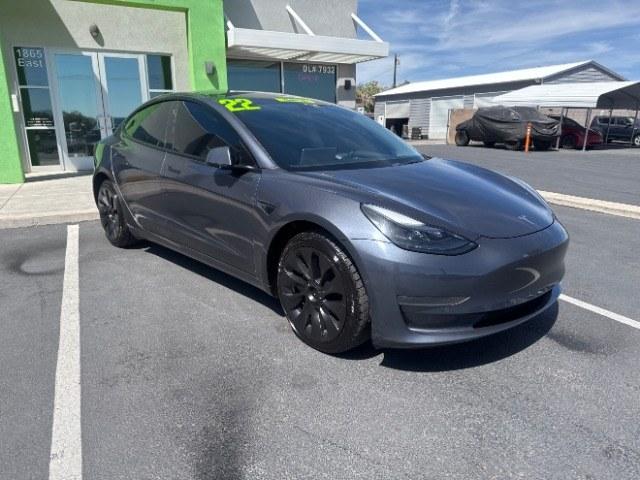 2022 Midnight Silver Metallic /Black Tesla Model 3 Long Range Dual Motor All-Wheel Drive (5YJ3E1EB8NF) , located at 1865 East Red Hills Pkwy, St. George, 84770, (435) 628-0023, 37.120850, -113.543640 - 296- Photo#8