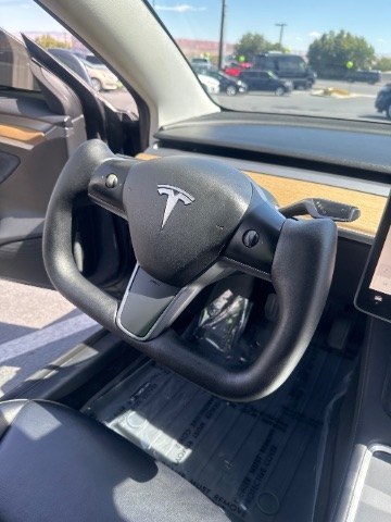 2022 Midnight Silver Metallic /Black Tesla Model 3 Long Range Dual Motor All-Wheel Drive (5YJ3E1EB8NF) , located at 1865 East Red Hills Pkwy, St. George, 84770, (435) 628-0023, 37.120850, -113.543640 - 296- Photo#23