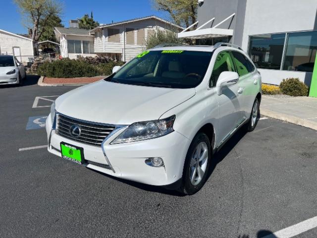 2013 Starfire Pearl /Saddle Tan Lexus RX 350 F Sport (2T2BK1BA3DC) with an 3.5L V-6 DOHC engine, Automatic transmission, located at 1865 East Red Hills Pkwy, St. George, 84770, (435) 628-0023, 37.120850, -113.543640 - We specialize in helping ALL people get the best financing available. No matter your credit score, good, bad or none we can get you an amazing rate. Had a bankruptcy, divorce, or repossessions? We give you the green light to get your credit back on the road. Low down and affordable payments that fit - Photo#2