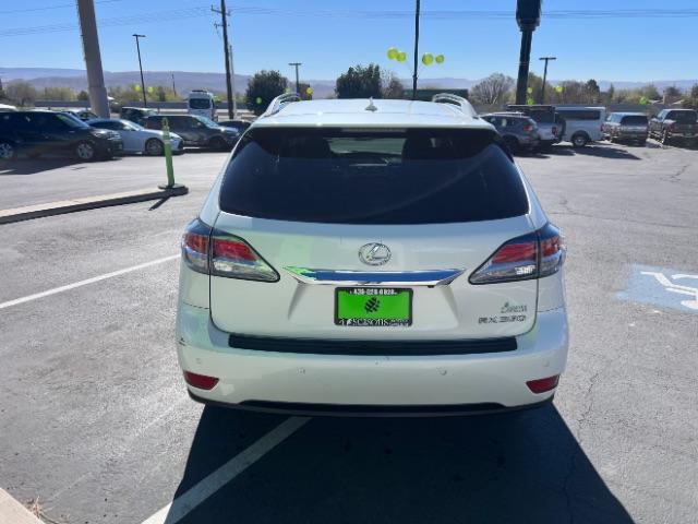 2013 Starfire Pearl /Saddle Tan Lexus RX 350 F Sport (2T2BK1BA3DC) with an 3.5L V-6 DOHC engine, Automatic transmission, located at 1865 East Red Hills Pkwy, St. George, 84770, (435) 628-0023, 37.120850, -113.543640 - We specialize in helping ALL people get the best financing available. No matter your credit score, good, bad or none we can get you an amazing rate. Had a bankruptcy, divorce, or repossessions? We give you the green light to get your credit back on the road. Low down and affordable payments that fit - Photo#5