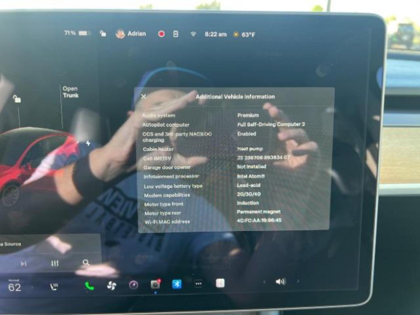 2021 Red Multi-Coat /Black Tesla Model Y Long Range Dual Motor All-Wheel Drive (5YJYGAEE4MF) with an ELECTRIC engine, Electric transmission, located at 1865 East Red Hills Pkwy, St. George, 84770, (435) 628-0023, 37.120850, -113.543640 - Photo#2