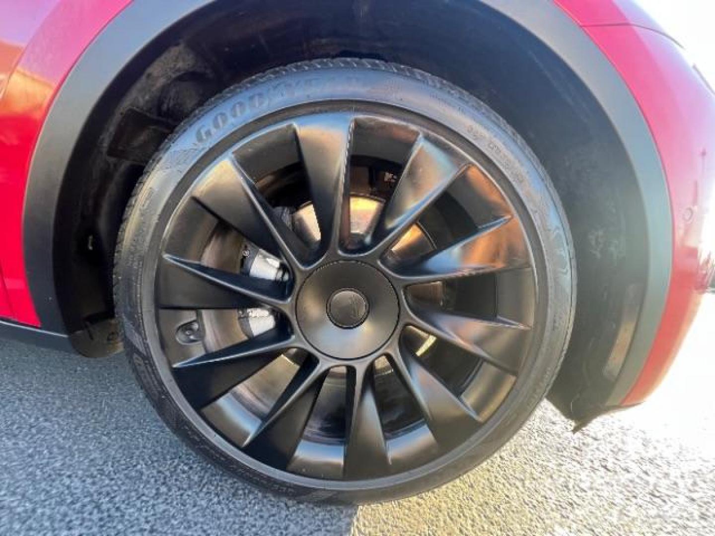 2021 Red Multi-Coat /Black Tesla Model Y Long Range Dual Motor All-Wheel Drive (5YJYGAEE4MF) with an ELECTRIC engine, Electric transmission, located at 1865 East Red Hills Pkwy, St. George, 84770, (435) 628-0023, 37.120850, -113.543640 - Photo#10