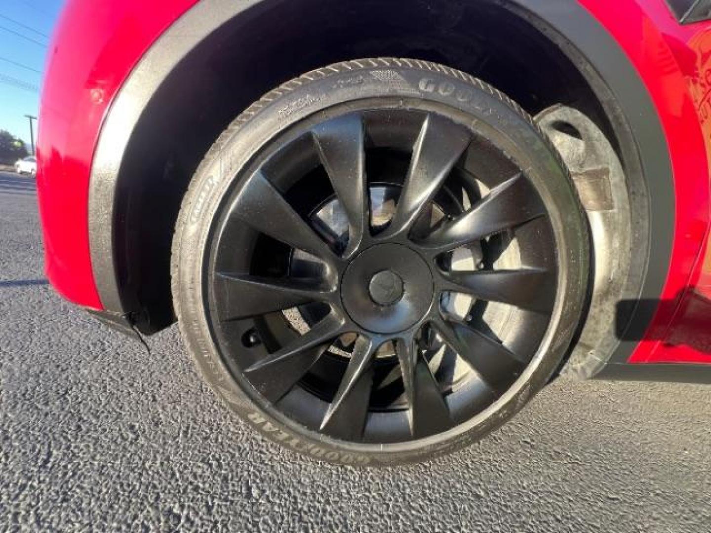 2021 Red Multi-Coat /Black Tesla Model Y Long Range Dual Motor All-Wheel Drive (5YJYGAEE4MF) with an ELECTRIC engine, Electric transmission, located at 1865 East Red Hills Pkwy, St. George, 84770, (435) 628-0023, 37.120850, -113.543640 - Photo#11