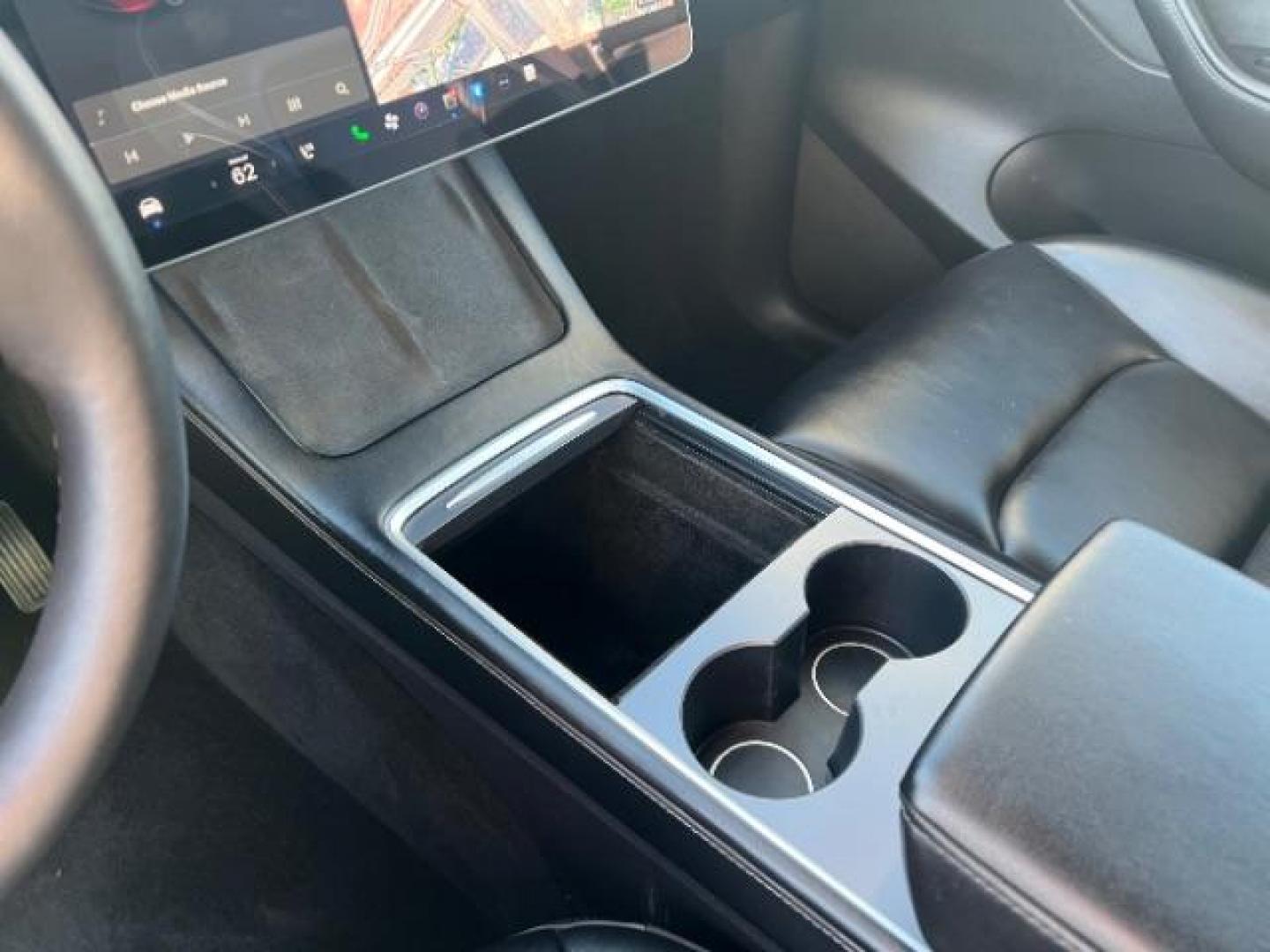 2021 Red Multi-Coat /Black Tesla Model Y Long Range Dual Motor All-Wheel Drive (5YJYGAEE4MF) with an ELECTRIC engine, Electric transmission, located at 1865 East Red Hills Pkwy, St. George, 84770, (435) 628-0023, 37.120850, -113.543640 - Photo#18