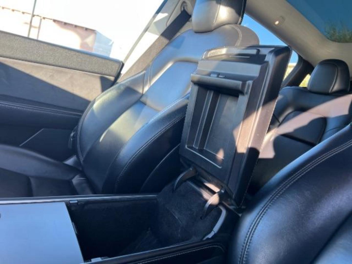 2021 Red Multi-Coat /Black Tesla Model Y Long Range Dual Motor All-Wheel Drive (5YJYGAEE4MF) with an ELECTRIC engine, Electric transmission, located at 1865 East Red Hills Pkwy, St. George, 84770, (435) 628-0023, 37.120850, -113.543640 - Photo#19