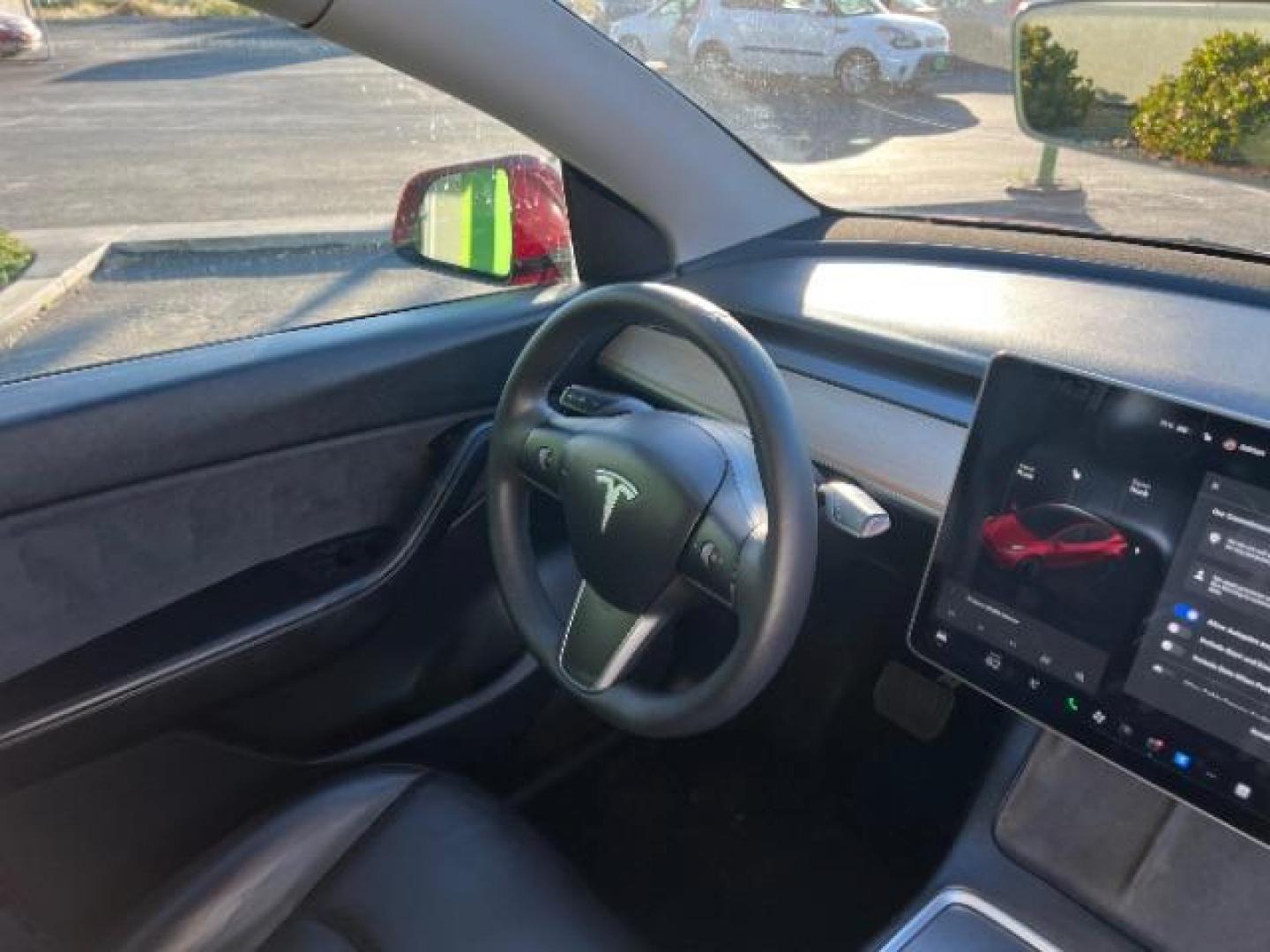 2021 Red Multi-Coat /Black Tesla Model Y Long Range Dual Motor All-Wheel Drive (5YJYGAEE4MF) with an ELECTRIC engine, Electric transmission, located at 1865 East Red Hills Pkwy, St. George, 84770, (435) 628-0023, 37.120850, -113.543640 - Photo#30