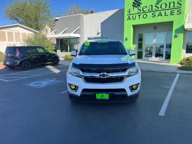 2018 Summit White /Jet Black/Dark Ash Chevrolet Colorado LT (1GCGSCEN7J1) , Automatic transmission, located at 1865 East Red Hills Pkwy, St. George, 84770, (435) 628-0023, 37.120850, -113.543640 - We specialize in helping ALL people get the best financing available. No matter your credit score, good, bad or none we can get you an amazing rate. Had a bankruptcy, divorce, or repossessions? We give you the green light to get your credit back on the road. Low down and affordable payments that fit - Photo#1
