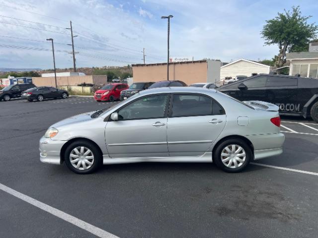 2007 Silver Streak Mica /Stone Toyota Corolla CE | S | LE (1NXBR32E97Z) with an 1.8L I-4 DOHC engine, MANUAL transmission, located at 940 North Main Street, Cedar City, UT, 84720, (435) 628-0023, 37.692936, -113.061897 - If you are looking for a reliable, fuel-efficient sedan that is easy on the wallet, this 2007 Toyota Corolla is a fantastic choice! Known for their legendary reliability, Corollas just keep going and going. This one comes loaded with air conditioning, leather seats, leather steering wheel, alloy whe - Photo#3
