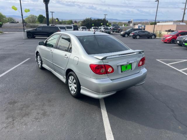 2007 Silver Streak Mica /Stone Toyota Corolla CE | S | LE (1NXBR32E97Z) with an 1.8L I-4 DOHC engine, MANUAL transmission, located at 940 North Main Street, Cedar City, UT, 84720, (435) 628-0023, 37.692936, -113.061897 - If you are looking for a reliable, fuel-efficient sedan that is easy on the wallet, this 2007 Toyota Corolla is a fantastic choice! Known for their legendary reliability, Corollas just keep going and going. This one comes loaded with air conditioning, leather seats, leather steering wheel, alloy whe - Photo#4