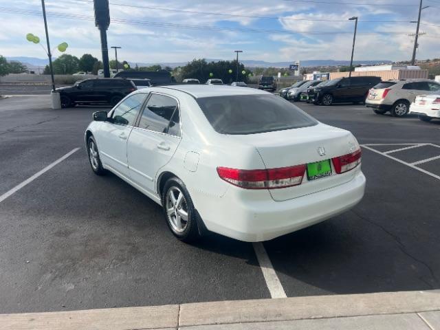 2003 Taffeta White /Ivory Honda Accord 2.4 EX (1HGCM56673A) with an 2.4L I-4 DOHC engine, Automatic transmission, located at 940 North Main Street, Cedar City, UT, 84720, (435) 628-0023, 37.692936, -113.061897 - We specialize in helping ALL people get the best financing available. No matter your credit score, good, bad or none we can get you an amazing rate. Had a bankruptcy, divorce, or repossessions? We give you the green light to get your credit back on the road. Low down and affordable payments that fit - Photo#4