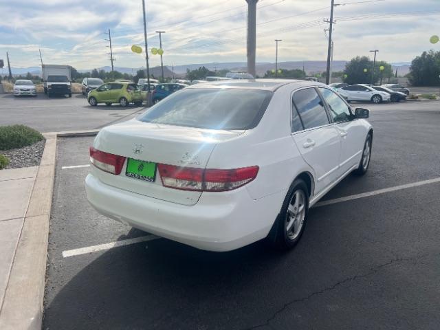 2003 Taffeta White /Ivory Honda Accord 2.4 EX (1HGCM56673A) with an 2.4L I-4 DOHC engine, Automatic transmission, located at 940 North Main Street, Cedar City, UT, 84720, (435) 628-0023, 37.692936, -113.061897 - We specialize in helping ALL people get the best financing available. No matter your credit score, good, bad or none we can get you an amazing rate. Had a bankruptcy, divorce, or repossessions? We give you the green light to get your credit back on the road. Low down and affordable payments that fit - Photo#6