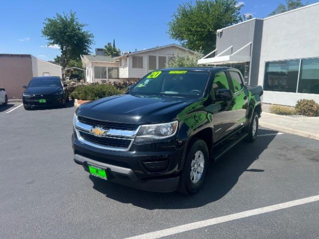 2020 Black /Jet Black/Dark Ash Chevrolet Colorado 2WD Crew Cab Short Box WT (1GCGSBEN8L1) , Automatic transmission, located at 940 North Main Street, Cedar City, UT, 84720, (435) 628-0023, 37.692936, -113.061897 - We specialize in helping ALL people get the best financing available. No matter your credit score, good, bad or none we can get you an amazing rate. Had a bankruptcy, divorce, or repossessions? We give you the green light to get your credit back on the road. Low down and affordable payments that fit - Photo#2