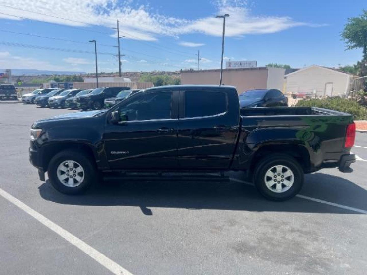 2020 Black /Jet Black/Dark Ash Chevrolet Colorado 2WD Crew Cab Short Box WT (1GCGSBEN8L1) , Automatic transmission, located at 1865 East Red Hills Pkwy, St. George, 84770, (435) 628-0023, 37.120850, -113.543640 - We specialize in helping ALL people get the best financing available. No matter your credit score, good, bad or none we can get you an amazing rate. Had a bankruptcy, divorce, or repossessions? We give you the green light to get your credit back on the road. Low down and affordable payments that fit- Photo#3