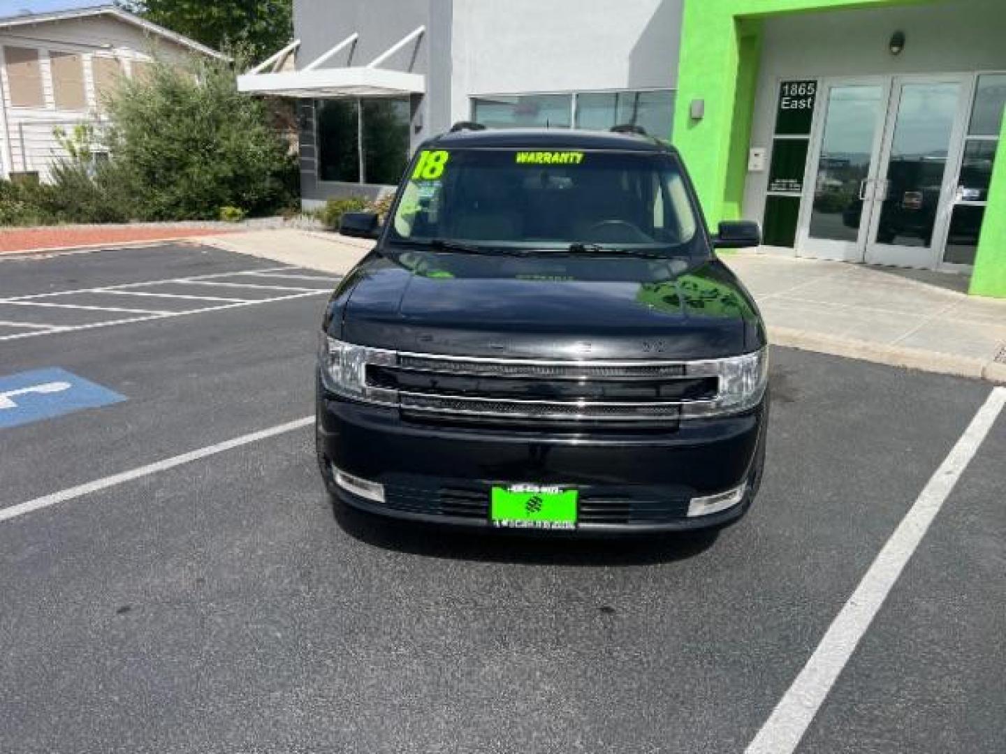 2018 Shadow Black /Charcoal Black Ford Flex SEL (2FMGK5C85JB) with an 3.5L V-6 DOHC engine, Automatic transmission, located at 940 North Main Street, Cedar City, UT, 84720, (435) 628-0023, 37.692936, -113.061897 - We specialize in helping ALL people get the best financing available. No matter your credit score, good, bad or none we can get you an amazing rate. Had a bankruptcy, divorce, or repossessions? We give you the green light to get your credit back on the road. Low down and affordable payments that fit - Photo#1