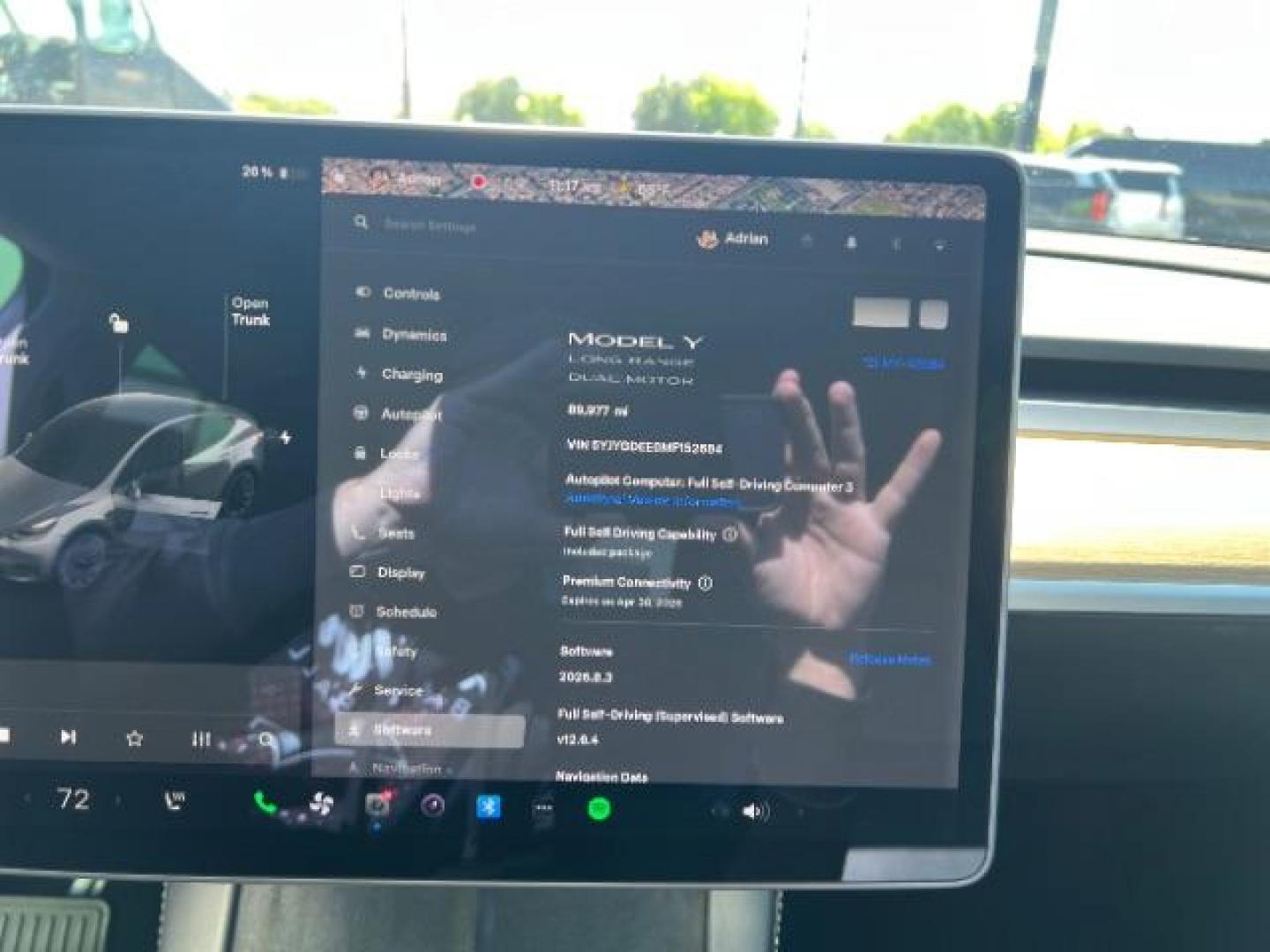 2021 Midnight Silver Metallic /Black Tesla Model Y Long Range Dual Motor All-Wheel Drive (5YJYGDEE0MF) with an ELECTRIC engine, Electric transmission, located at 1865 East Red Hills Pkwy, St. George, 84770, (435) 628-0023, 37.120850, -113.543640 - Excellent Tesla Model Y Long Range All Wheel Drive with Full Self Driving Paid for. Thats a $8k add on that is no longer avilable from Tesla. HW3. Inside and outside in great shape. Has PPF on front and Yoke steering wheel. Tires are good. All our Teslas come with charging kit. Battery is healthy. - Photo#1