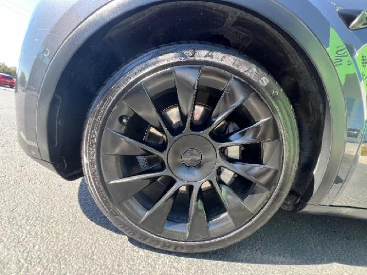 2021 Midnight Silver Metallic /Black Tesla Model Y Long Range Dual Motor All-Wheel Drive (5YJYGDEE0MF) with an ELECTRIC engine, Electric transmission, located at 1865 East Red Hills Pkwy, St. George, 84770, (435) 628-0023, 37.120850, -113.543640 - Excellent Tesla Model Y Long Range All Wheel Drive with Full Self Driving Paid for. Thats a $8k add on that is no longer avilable from Tesla. HW3. Inside and outside in great shape. Has PPF on front and Yoke steering wheel. Tires are good. All our Teslas come with charging kit. Battery is healthy. - Photo#11