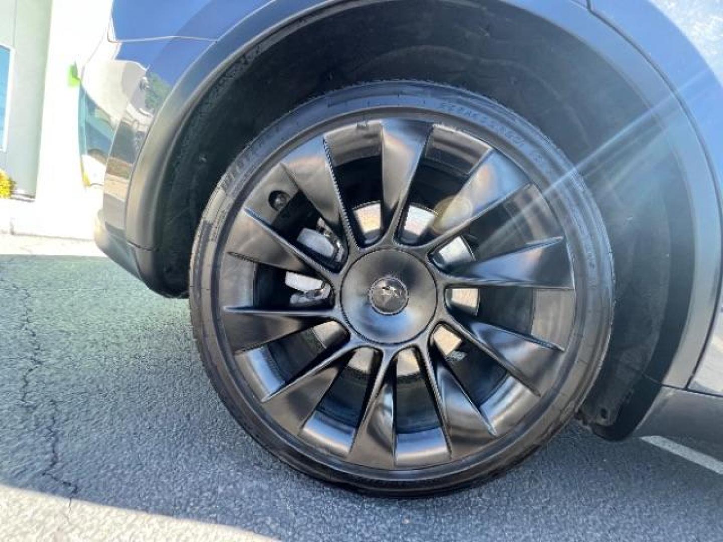 2021 Midnight Silver Metallic /Black Tesla Model Y Long Range Dual Motor All-Wheel Drive (5YJYGDEE0MF) with an ELECTRIC engine, Electric transmission, located at 1865 East Red Hills Pkwy, St. George, 84770, (435) 628-0023, 37.120850, -113.543640 - Excellent Tesla Model Y Long Range All Wheel Drive with Full Self Driving Paid for. Thats a $8k add on that is no longer avilable from Tesla. HW3. Inside and outside in great shape. Has PPF on front and Yoke steering wheel. Tires are good. All our Teslas come with charging kit. Battery is healthy. - Photo#13