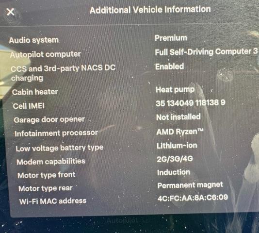 2023 Pearl White Multi-Coat /Black Tesla Model Y Long Range Dual Motor All-Wheel Drive | AWD (7SAYGAEE0PF) with an ELECTRIC engine, Electric transmission, located at 1865 East Red Hills Pkwy, St. George, 84770, (435) 628-0023, 37.120850, -113.543640 - Excellent Tesla Model Y Long Range All Wheel Drive with 3rd row. 7seats. HW3. Inside and outside in great shape. Tires are good. All our Teslas come with charging kit. Battery is healthy. Gets 285 on full charge. Clean title, no accidents Still has remaining 120k mile Tesla warranty on battery a - Photo#17