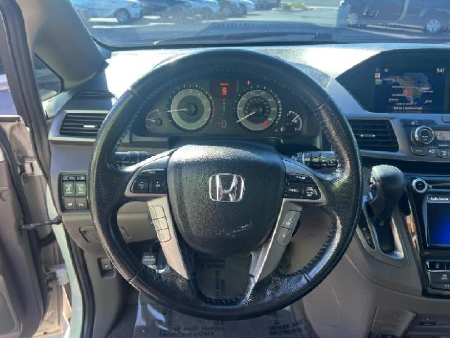 2014 White Diamond Pearl /Truffle Honda Odyssey Touring | Touring Elite (5FNRL5H99EB) with an 3.5L V-6 i-VTEC variable valve control engine, Automatic transmission, located at 1865 East Red Hills Pkwy, St. George, 84770, (435) 628-0023, 37.120850, -113.543640 - We specialize in helping ALL people get the best financing available. No matter your credit score, good, bad or none we can get you an amazing rate. Had a bankruptcy, divorce, or repossessions? We give you the green light to get your credit back on the road. Low down and affordable payments that fit - Photo#15