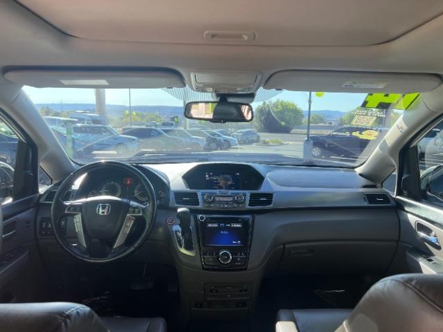 2014 White Diamond Pearl /Truffle Honda Odyssey Touring | Touring Elite (5FNRL5H99EB) with an 3.5L V-6 i-VTEC variable valve control engine, Automatic transmission, located at 1865 East Red Hills Pkwy, St. George, 84770, (435) 628-0023, 37.120850, -113.543640 - We specialize in helping ALL people get the best financing available. No matter your credit score, good, bad or none we can get you an amazing rate. Had a bankruptcy, divorce, or repossessions? We give you the green light to get your credit back on the road. Low down and affordable payments that fit - Photo#20