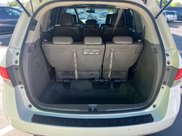 2014 White Diamond Pearl /Truffle Honda Odyssey Touring | Touring Elite (5FNRL5H99EB) with an 3.5L V-6 i-VTEC variable valve control engine, Automatic transmission, located at 1865 East Red Hills Pkwy, St. George, 84770, (435) 628-0023, 37.120850, -113.543640 - We specialize in helping ALL people get the best financing available. No matter your credit score, good, bad or none we can get you an amazing rate. Had a bankruptcy, divorce, or repossessions? We give you the green light to get your credit back on the road. Low down and affordable payments that fit - Photo#25