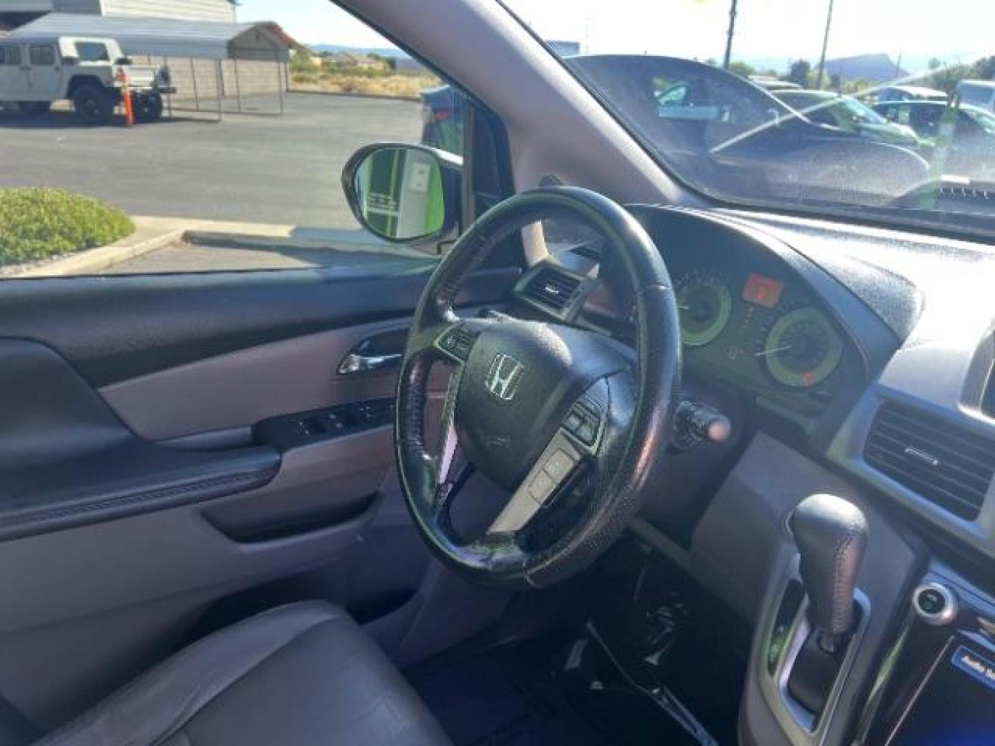 2014 White Diamond Pearl /Truffle Honda Odyssey Touring | Touring Elite (5FNRL5H99EB) with an 3.5L V-6 i-VTEC variable valve control engine, Automatic transmission, located at 1865 East Red Hills Pkwy, St. George, 84770, (435) 628-0023, 37.120850, -113.543640 - We specialize in helping ALL people get the best financing available. No matter your credit score, good, bad or none we can get you an amazing rate. Had a bankruptcy, divorce, or repossessions? We give you the green light to get your credit back on the road. Low down and affordable payments that fit - Photo#30