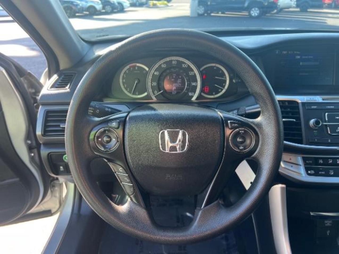 2015 Alabaster Silver Metallic /Gray Honda Accord LX (1HGCR2F3XFA) with an 2.4L I-4 gasoline direct injection engine, AUTOMATIC transmission, located at 940 North Main Street, Cedar City, UT, 84720, (435) 628-0023, 37.692936, -113.061897 - We specialize in helping ALL people get the best financing available. No matter your credit score, good, bad or none we can get you an amazing rate. Had a bankruptcy, divorce, or repossessions? We give you the green light to get your credit back on the road. Low down and affordable payments that fit - Photo#15