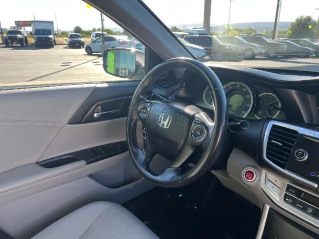 2013 Modern Steel Metallic /Gray Honda Accord EX-L (1HGCR2F87DA) with an 2.4L I-4 gasoline direct injection engine, Automatic transmission, located at 940 North Main Street, Cedar City, UT, 84720, (435) 628-0023, 37.692936, -113.061897 - We specialize in helping ALL people get the best financing available. No matter your credit score, good, bad or none we can get you an amazing rate. Had a bankruptcy, divorce, or repossessions? We give you the green light to get your credit back on the road. Low down and affordable payments that fit - Photo#30