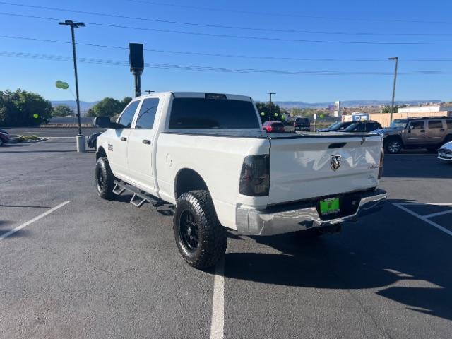 2018 Bright White Clearcoat /Diesel Gray/Black Ram 2500 Tradesman Crew Cab 4x4 6'4 Box (3C6UR5CJ5JG) with an HEMI 5.7L V-8 variable valve control engine, Automatic transmission, located at 940 North Main Street, Cedar City, UT, 84720, (435) 628-0023, 37.692936, -113.061897 - We specialize in helping ALL people get the best financing available. No matter your credit score, good, bad or none we can get you an amazing rate. Had a bankruptcy, divorce, or repossessions? We give you the green light to get your credit back on the road. Low down and affordable payments that fit - Photo#4