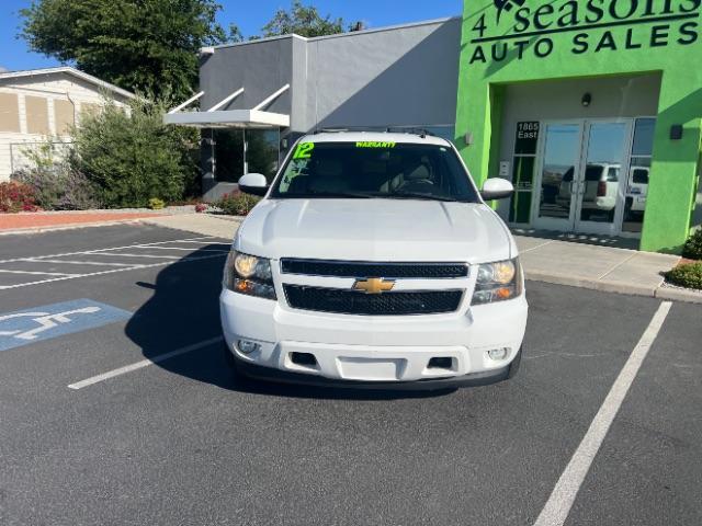 2012 Summit White /Light Cashmere/Dark Cashmere Leather Interior Chevrolet Tahoe LT 2WD (1GNSCBE00CR) with an 5.3L V8 OHV 16V FFV engine, 6-Speed Automatic transmission, located at 1865 East Red Hills Pkwy, St. George, 84770, (435) 628-0023, 37.120850, -113.543640 - We specialize in helping ALL people get the best financing available. No matter your credit score, good, bad or none we can get you an amazing rate. Had a bankruptcy, divorce, or repossessions? We give you the green light to get your credit back on the road. Low down and affordable payments that fit - Photo#1