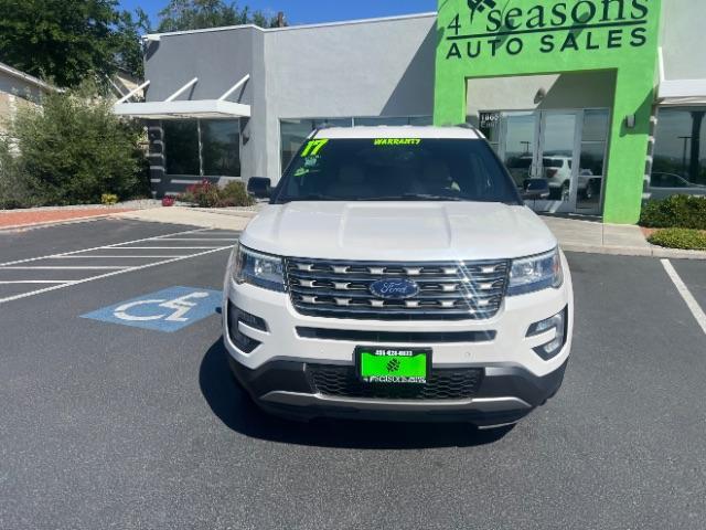 2017 Oxford White /Medium Light Camel Ford Explorer XLT (1FM5K7D80HG) with an EcoBoost 2.3L I-4 gasoline direct injection engine, Automatic transmission, located at 1865 East Red Hills Pkwy, St. George, 84770, (435) 628-0023, 37.120850, -113.543640 - We specialize in helping ALL people get the best financing available. No matter your credit score, good, bad or none we can get you an amazing rate. Had a bankruptcy, divorce, or repossessions? We give you the green light to get your credit back on the road. Low down and affordable payments that fit - Photo#1