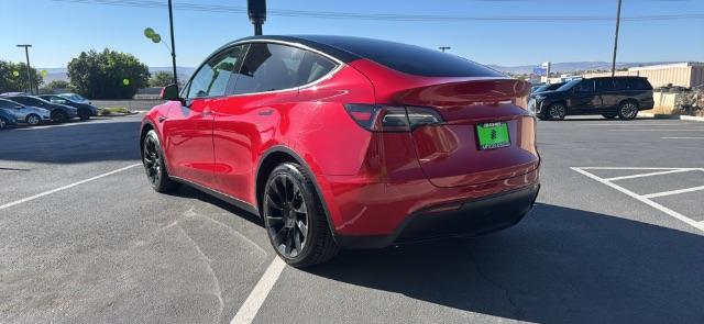 2020 Red Multi-Coat /Black Tesla Model Y Long Range Dual Motor All-Wheel Drive (5YJYGDEE0LF) , located at 1865 East Red Hills Pkwy, St. George, 84770, (435) 628-0023, 37.120850, -113.543640 - Excellent low miles Tesla Model Y Long Range, All Wheel Drive with ACCELERATION BOOST paid for ($2k upgrade) Fully transfer to the new owner. 5 Seats. It has HW3. Inside and outside in great shape. Tires are good but rims have some repaired curbrash. Dash wood trim has been painted, see pics. All - Photo#4