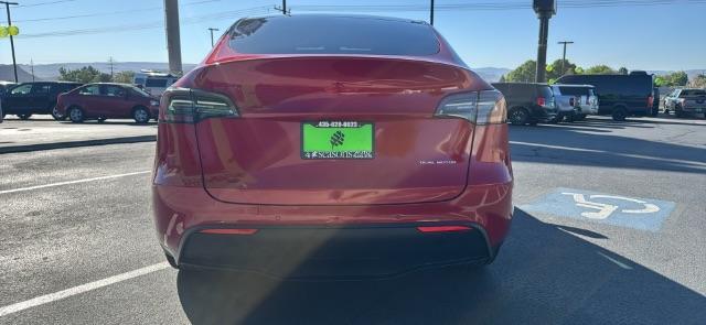 2020 Red Multi-Coat /Black Tesla Model Y Long Range Dual Motor All-Wheel Drive (5YJYGDEE0LF) , located at 1865 East Red Hills Pkwy, St. George, 84770, (435) 628-0023, 37.120850, -113.543640 - Excellent low miles Tesla Model Y Long Range, All Wheel Drive with ACCELERATION BOOST paid for ($2k upgrade) Fully transfer to the new owner. 5 Seats. It has HW3. Inside and outside in great shape. Tires are good but rims have some repaired curbrash. Dash wood trim has been painted, see pics. All - Photo#5