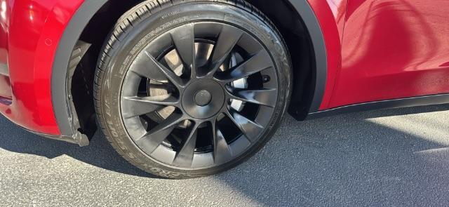 2020 Red Multi-Coat /Black Tesla Model Y Long Range Dual Motor All-Wheel Drive (5YJYGDEE0LF) , located at 1865 East Red Hills Pkwy, St. George, 84770, (435) 628-0023, 37.120850, -113.543640 - Excellent low miles Tesla Model Y Long Range, All Wheel Drive with ACCELERATION BOOST paid for ($2k upgrade) Fully transfer to the new owner. 5 Seats. It has HW3. Inside and outside in great shape. Tires are good but rims have some repaired curbrash. Dash wood trim has been painted, see pics. All - Photo#25