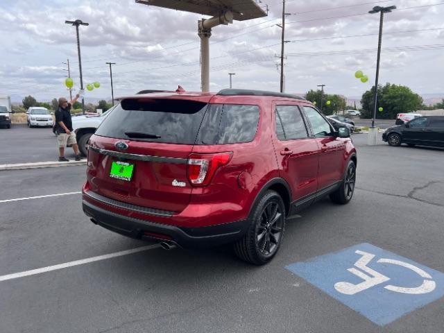 2018 Ruby Red Metallic Tinted Clearcoat /Ebony Black Ford Explorer XLT (1FM5K7D83JG) with an EcoBoost 2.3L I-4 gasoline direct injection engine, Automatic transmission, located at 1865 East Red Hills Pkwy, St. George, 84770, (435) 628-0023, 37.120850, -113.543640 - We specialize in helping ALL people get the best financing available. No matter your credit score, good, bad or none we can get you an amazing rate. Had a bankruptcy, divorce, or repossessions? We give you the green light to get your credit back on the road. Low down and affordable payments that fit - Photo#6