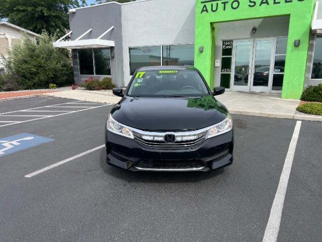 2017 Crystal Black Pearl /Black Honda Accord LX (1HGCR2F32HA) with an 2.4L I-4 gasoline direct injection engine, Automatic transmission, located at 1865 East Red Hills Pkwy, St. George, 84770, (435) 628-0023, 37.120850, -113.543640 - We specialize in helping ALL people get the best financing available. No matter your credit score, good, bad or none we can get you an amazing rate. Had a bankruptcy, divorce, or repossessions? We give you the green light to get your credit back on the road. Low down and affordable payments that fit - Photo#1