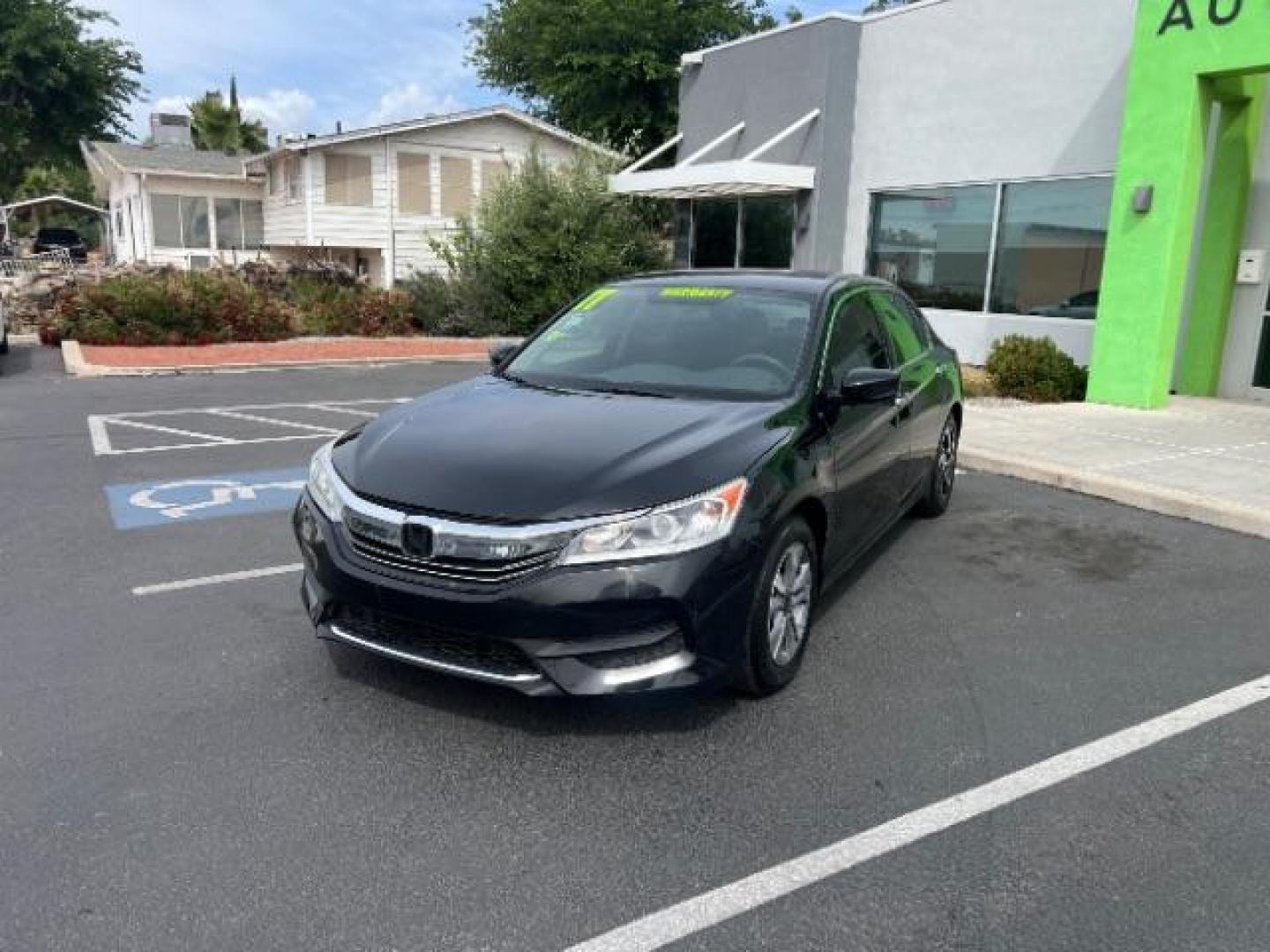 2017 Crystal Black Pearl /Black Honda Accord LX (1HGCR2F32HA) with an 2.4L I-4 gasoline direct injection engine, Automatic transmission, located at 1865 East Red Hills Pkwy, St. George, 84770, (435) 628-0023, 37.120850, -113.543640- Photo#2