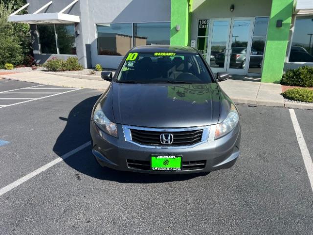 2010 Polished Metal Metallic /Gray Honda Accord 2.4 LX-P (1HGCP2F48AA) with an 2.4L I-4 DOHC engine, Automatic transmission, located at 940 North Main Street, Cedar City, UT, 84720, (435) 628-0023, 37.692936, -113.061897 - We specialize in helping ALL people get the best financing available. No matter your credit score, good, bad or none we can get you an amazing rate. Had a bankruptcy, divorce, or repossessions? We give you the green light to get your credit back on the road. Low down and affordable payments that fit - Photo#1