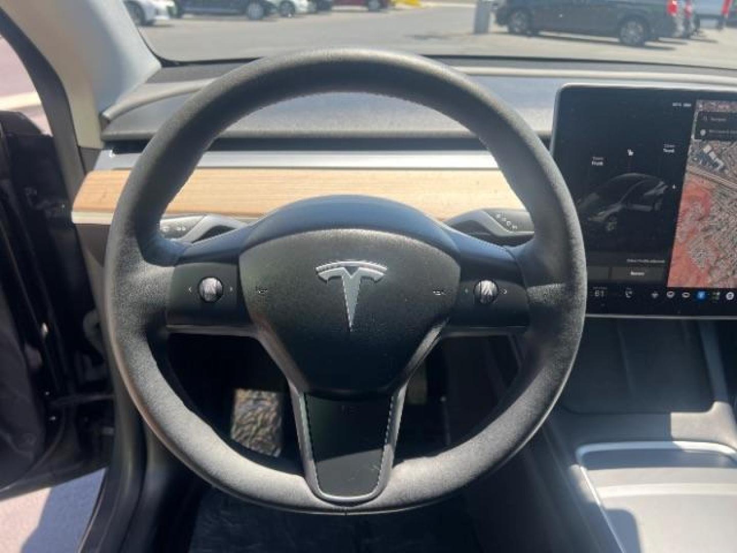 2021 Midnight Silver Metallic /Black Tesla Model Y Long Range Dual Motor All-Wheel Drive (5YJYGDEE4MF) with an ELECTRIC engine, Electric transmission, located at 1865 East Red Hills Pkwy, St. George, 84770, (435) 628-0023, 37.120850, -113.543640 - Excellent Tesla Model Y Long Range All Wheel Drive. HW3. Inside and outside in great shape. Tires are good. All our Teslas come with charging kit. Battery is healthy. Gets 285 on full charge. Recurrent Battery Health Report 95% 1 Owner, Clean title, no accidents Still has remaining 120k mile T- Photo#17