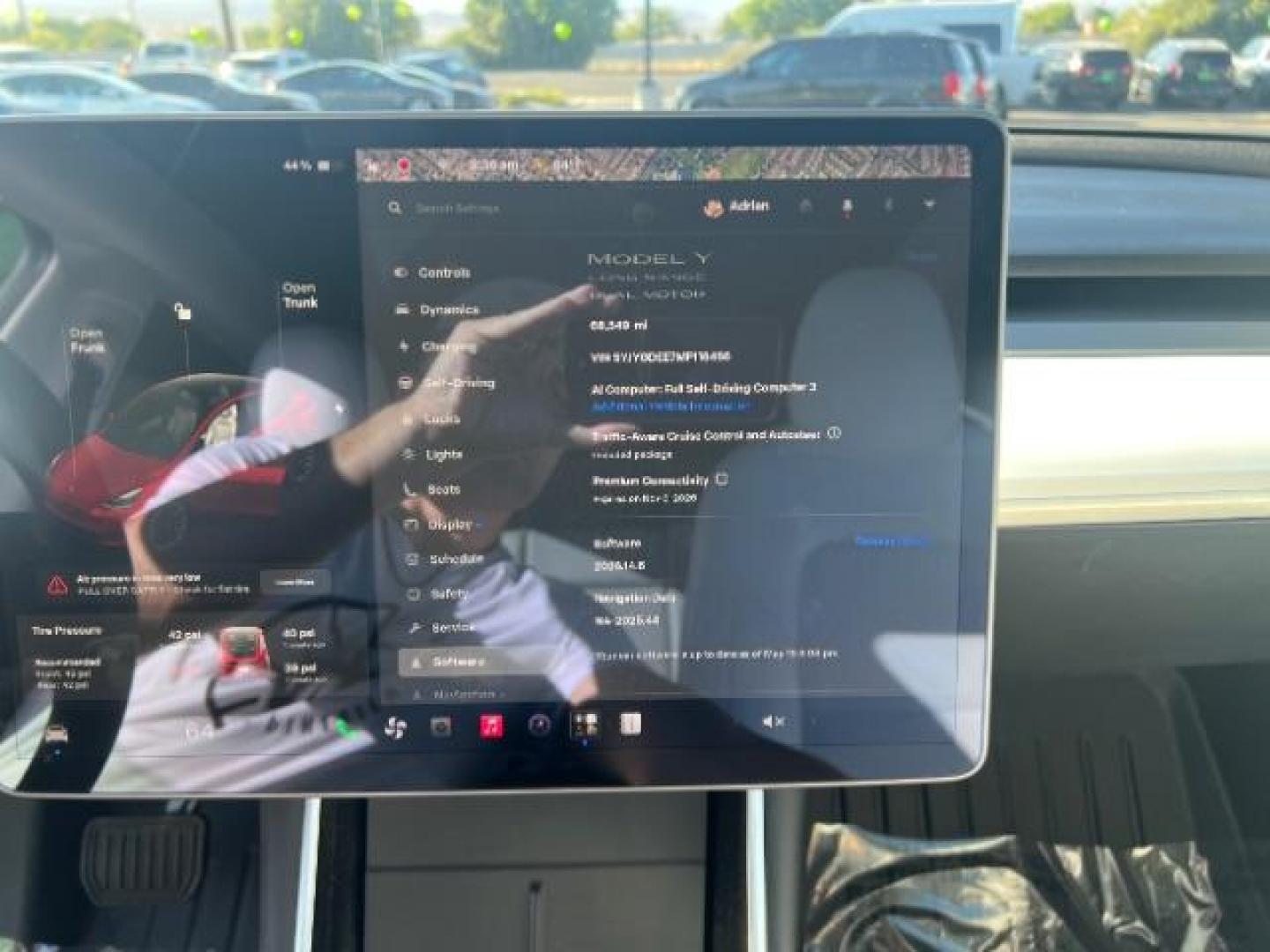 2021 Red Multi-Coat /White/Black Tesla Model Y Long Range Dual Motor All-Wheel Drive (5YJYGDEE7MF) with an ELECTRIC engine, Electric transmission, located at 1865 East Red Hills Pkwy, St. George, 84770, (435) 628-0023, 37.120850, -113.543640 - Excellent Tesla Model Y Long Range All Wheel Drive. HW3. Inside and outside in great shape. The red with white interior looks amazing. Tires are near new. All our Teslas come with charging kit. Battery is healthy. Gets 275 on full charge. Recurrent Battery Health Report 95% 1 Owner, Clean title,- Photo#1