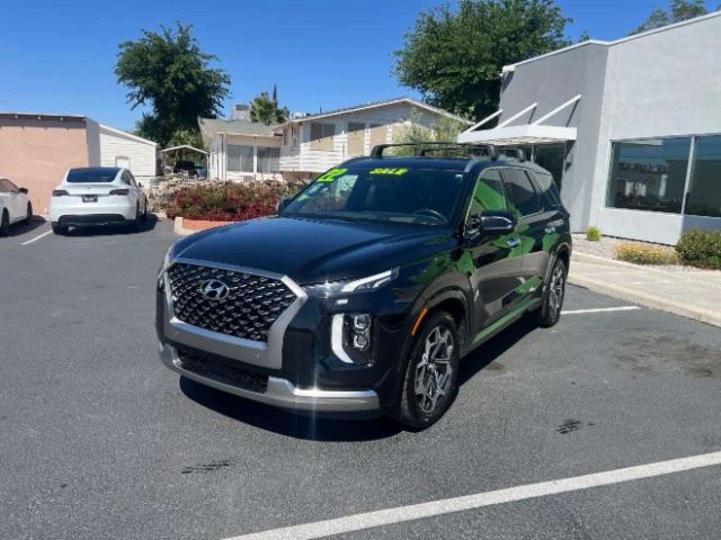 2022 Abyss Black Pearl /Black Hyundai Palisade Calligraphy (KM8R7DHE0NU) with an Lambda II 3.8L V-6 gasoline direct injection engine, Automatic transmission, located at 1865 East Red Hills Pkwy, St. George, 84770, (435) 628-0023, 37.120850, -113.543640- Photo#2