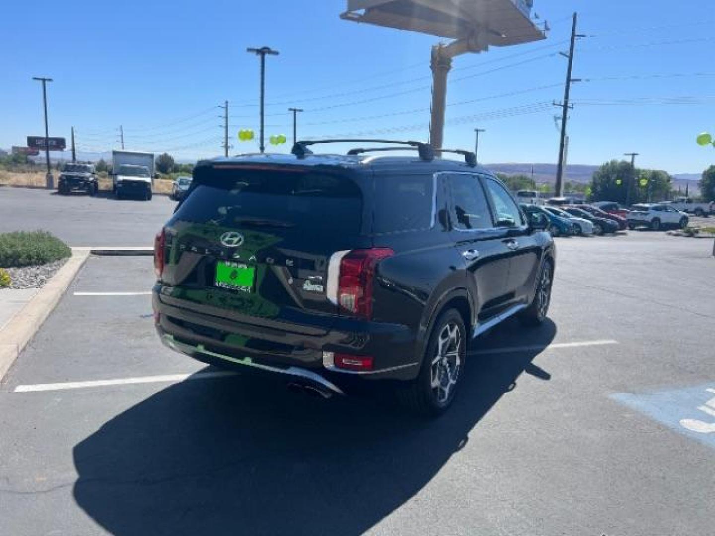 2022 Abyss Black Pearl /Black Hyundai Palisade Calligraphy (KM8R7DHE0NU) with an Lambda II 3.8L V-6 gasoline direct injection engine, Automatic transmission, located at 1865 East Red Hills Pkwy, St. George, 84770, (435) 628-0023, 37.120850, -113.543640- Photo#6