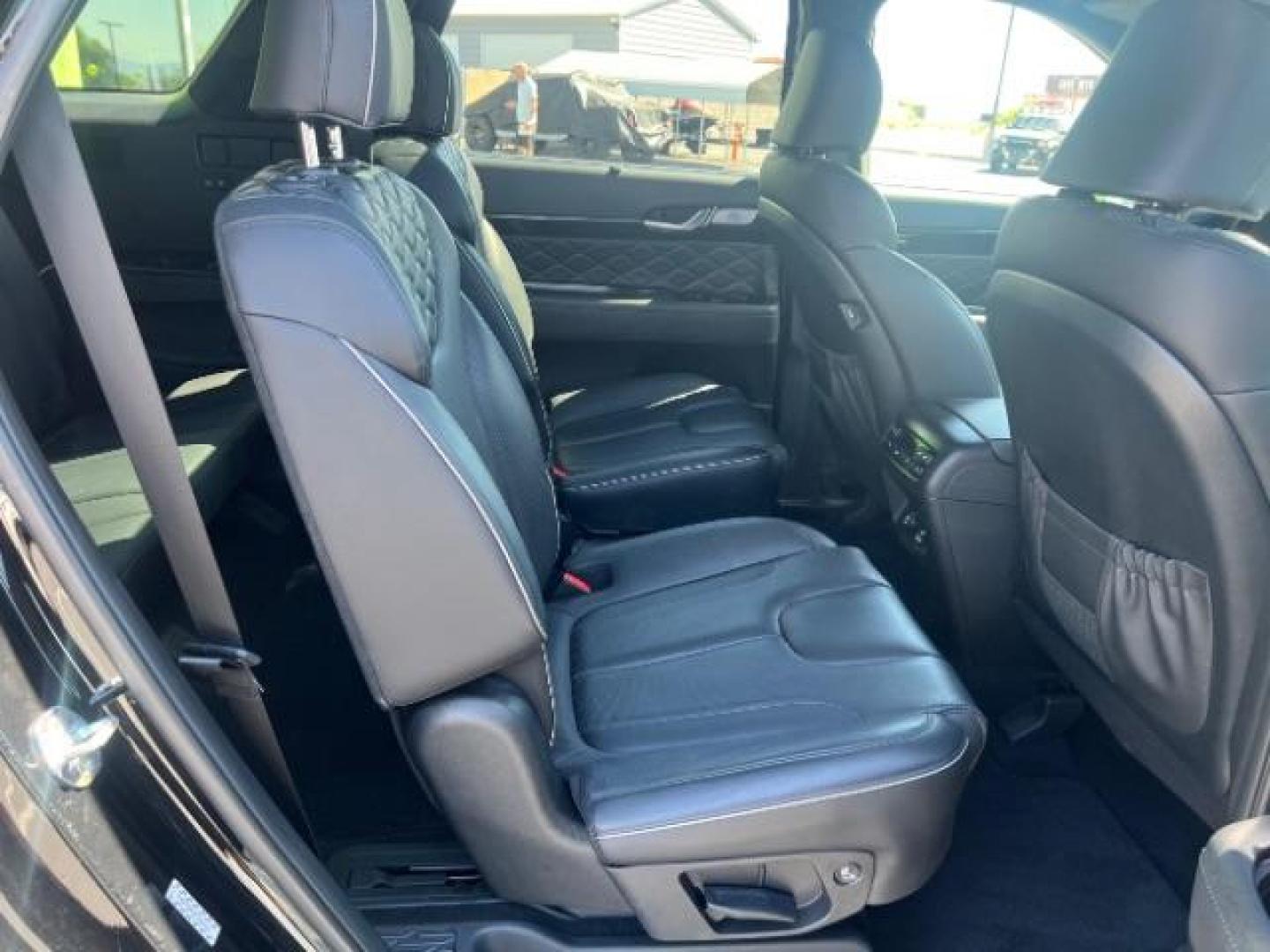 2022 Abyss Black Pearl /Black Hyundai Palisade Calligraphy (KM8R7DHE0NU) with an Lambda II 3.8L V-6 gasoline direct injection engine, Automatic transmission, located at 1865 East Red Hills Pkwy, St. George, 84770, (435) 628-0023, 37.120850, -113.543640- Photo#28